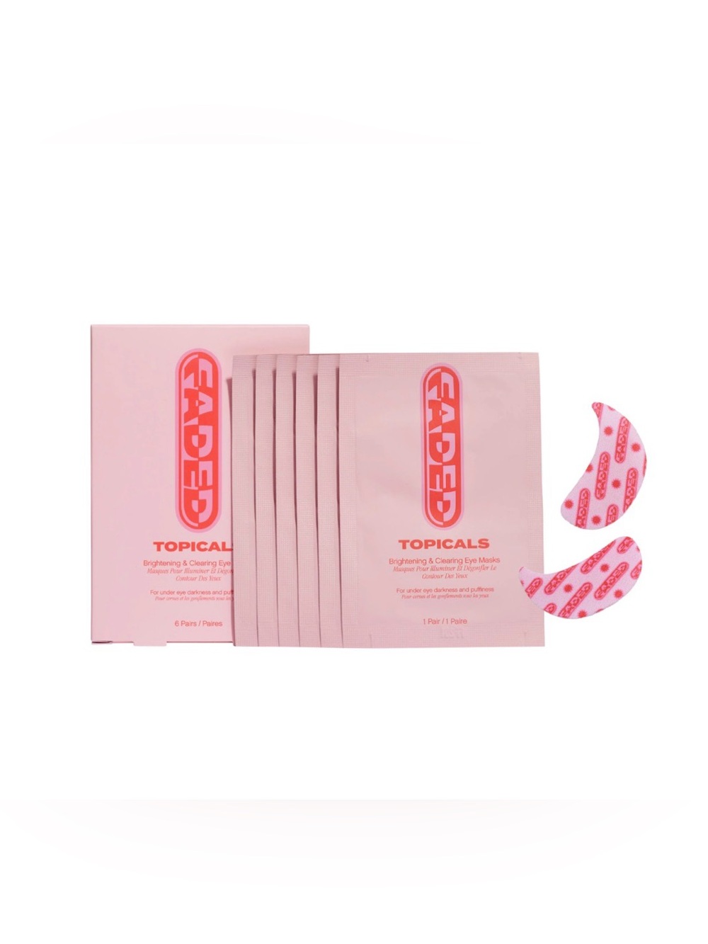 Topicals Eye Masks (6 pairs)